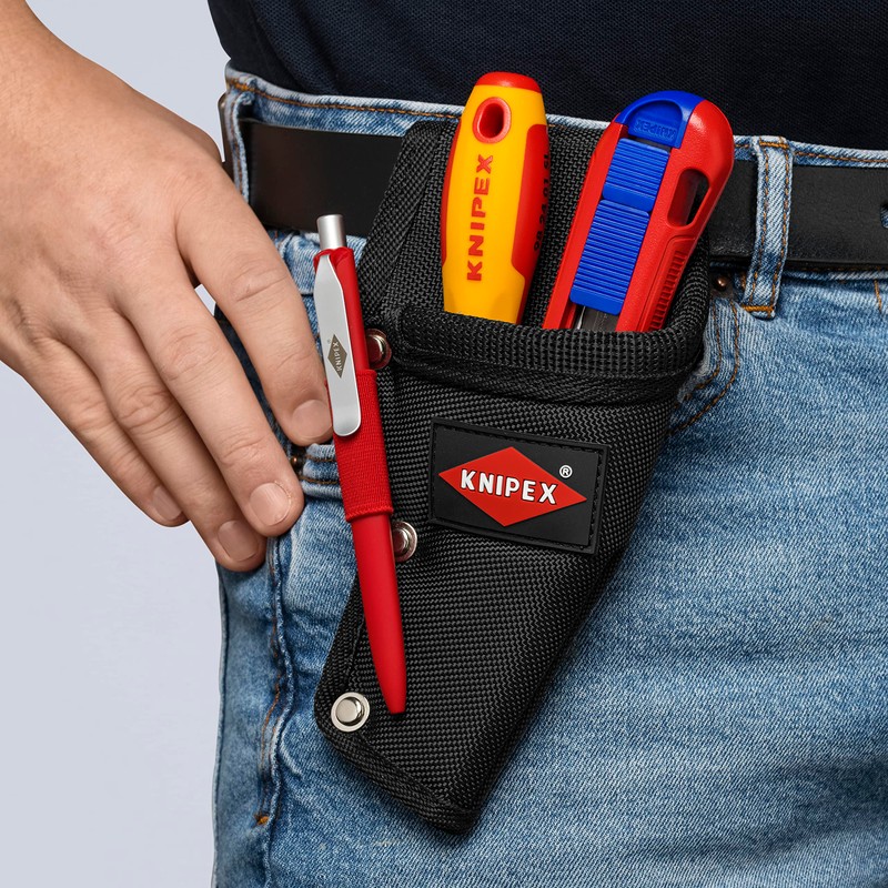 KNIPEX Tools 00 19 75 LE Multi-purpose Belt Pouch, Empty