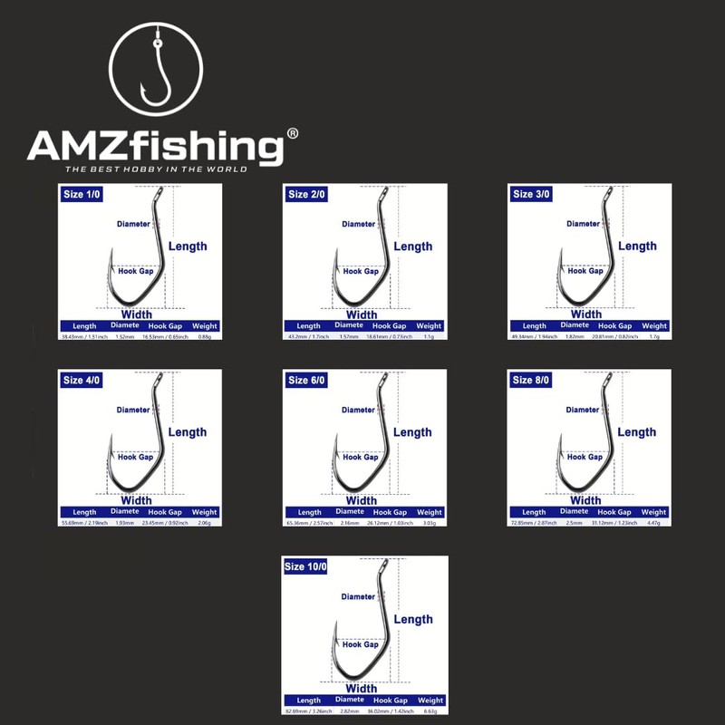 AMZfishing 5 x Catfish Power Laser 3 x Catfish Hooks,