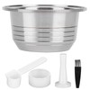 230ml Coffee Capsule 304 Stainless Steel Hemispherical Filter for Nespresso