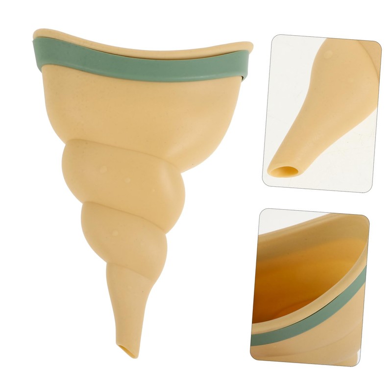 KOMBIUDA Lightweight Women's Urinal Reusable Easy-Clean Portable Potty for Travel
