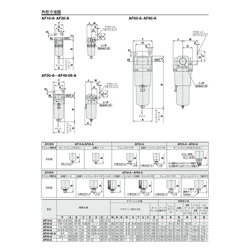 SMC AF40-04-A Air Filter