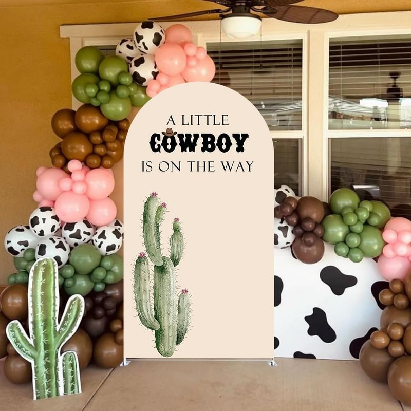 A Little Cowboy is On The Way Baby Shower Baptism