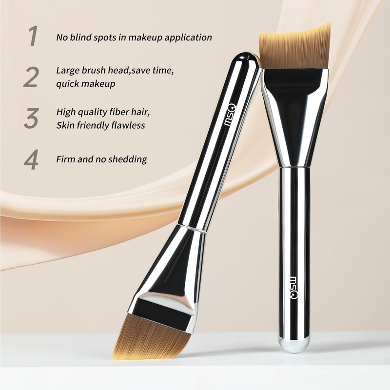 MSQ Foundation Brush Ultra Thin Foundation Brush for Liquid Makeup