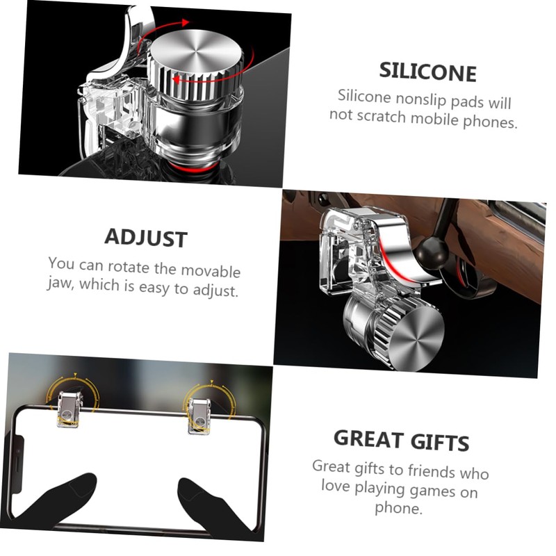 Mipcase 3 Pairs Durable Game Triggers and Joysticks for Rs