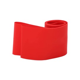 VGEBY Bicycle Rim Strip, PVC Bicycle Rim Tape Inner Tube Pad ZTTO 80mm Bicycle Rim Strip Rim Tape Bike Tire Liner Inner Tube PVC Anti Puncture Tape for 26 Inch Tires(red) Bicycles and access