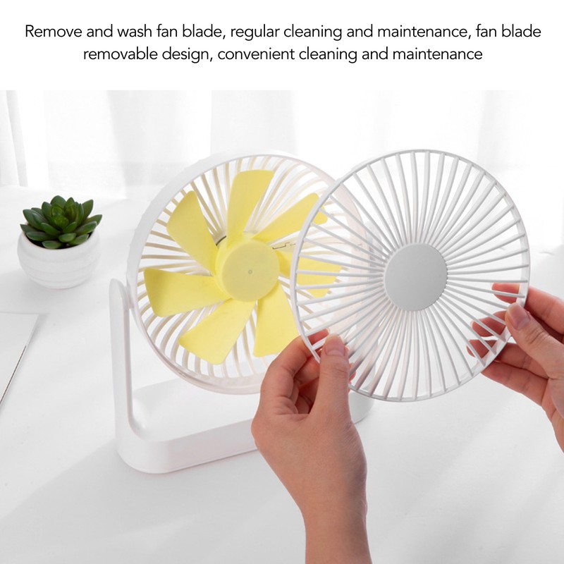 USB Desk Fan Wall Mounted Hanging Desk 3 in 1