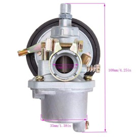 mycheng Motorized Bicycle 50cc 60cc 66cc 80cc 2 Stroke Engine Motor Carburetor