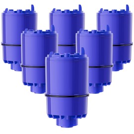 Faucet Mount Water Filter Replacement, Fit for All PUR, PURS PLUS, RF-9999 Faucet Water Filtration Systems, Compatible with RF-3375 Pur Water Filter Replacement, 6 pack By AVXBYR