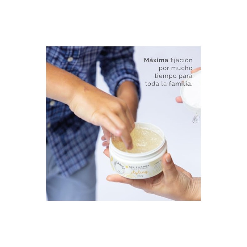 OH! GANICS Gel Fijador para Peinar a tu Bebé 200