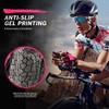 Guantes de ciclismo para hombre y mujer, con almohadilla antideslizante