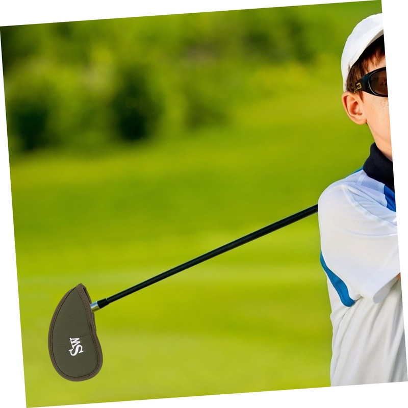 BESPORTBLE 12pcs PU Golf Club Iron Covers Thick Fake Protectors
