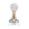Crystal Ball Coffee Flat Tamper Stainless Steel Base Powder Hammer