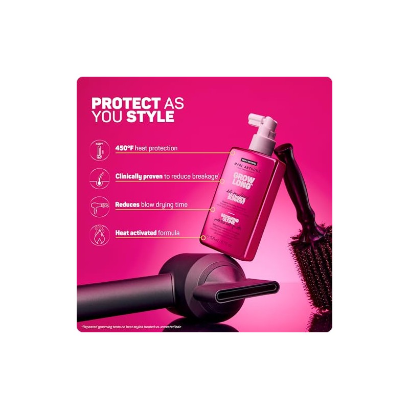 MARC ANTHONY GROW LONG PROTECTOR TERMICO ELIMINA ANTIFRIZZ PROTEGE CABELLO