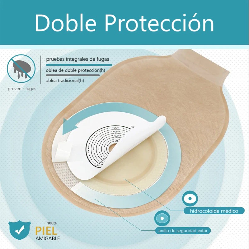 Bolsas Para Colostomía Articulos Para Ostomía 20 Pzas Nude