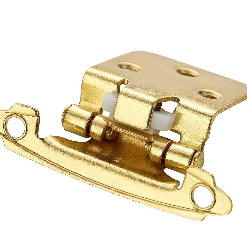Ravinte 60 Pack (30 Pairs) 1/2 inch Overlay Cabinet Hinges,