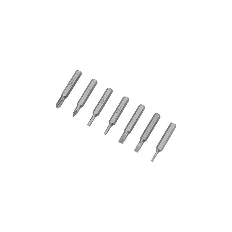 uxcell Screwdriver Bits Set 7pcs 5/32 Inch Hex Shank Phillips