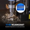 ZELCAN Core Drill Bit Set HSS with Weldon Shank (3/4