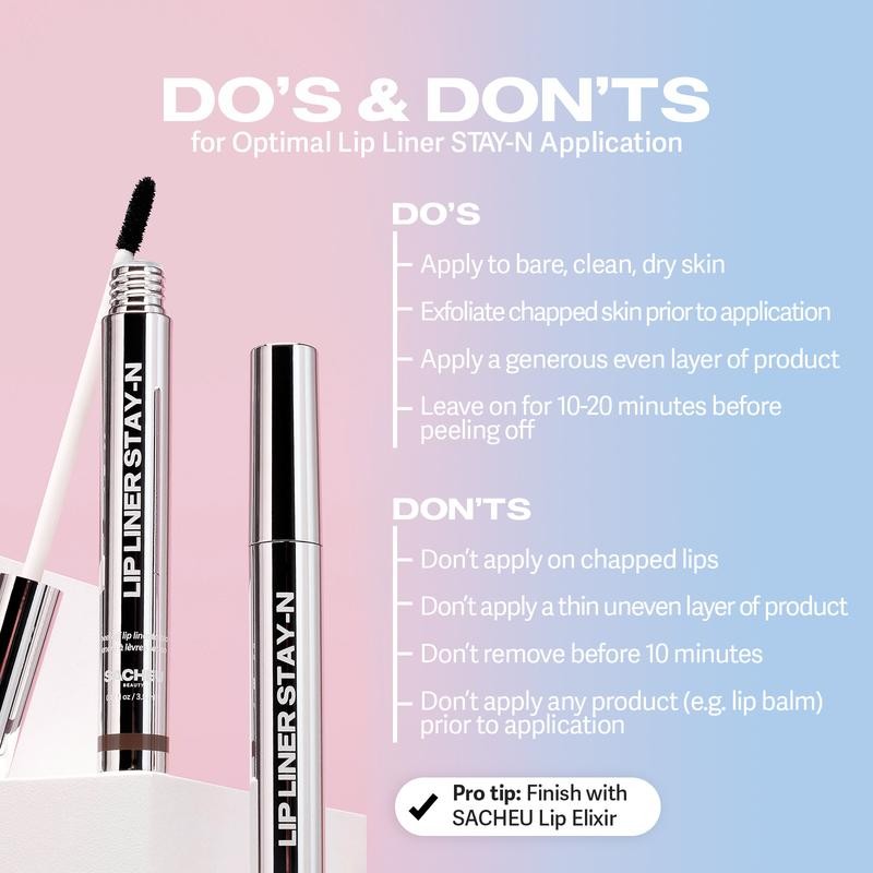 LIP LINER STAY-N - Peel-Off Lip Liner Stain - All