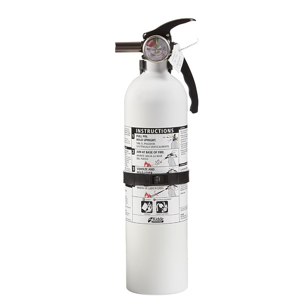 Kidde Auto Fire Extinguisher for Car & Truck, 10-B:C, 4 Lbs., Dry Chemical Extinguisher, Strap Bracket (Included)