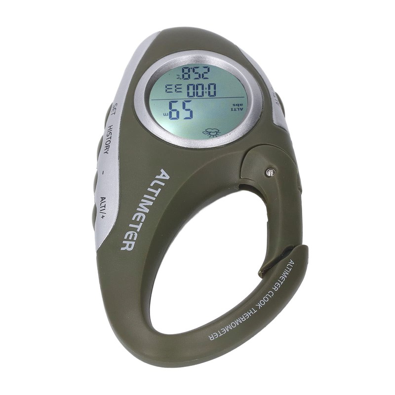 Portable Digital Altimeter Barometer with Backlight - Ideal for Outdoor