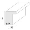 Deknudt Frames S65KQ1 13x18 Photoframe brown wood