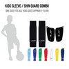 All-in-One Football Sleeve/Guard Combo for Kids – Matching Football Sleeves