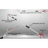 Quoddify 2 in 1 Tree Pruner & Pole Saws for