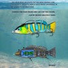 Electric Bait Swimming Robotic Segment Fishing Lure USB Charging Swim