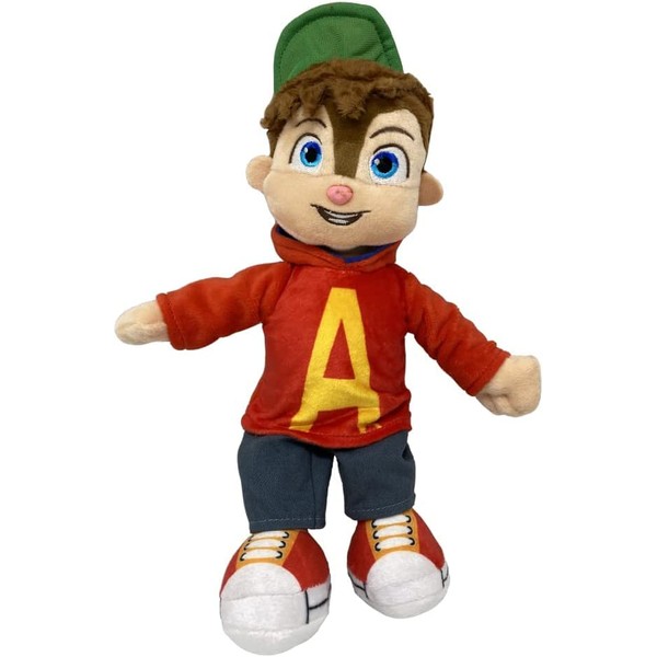 Plush ALVIN SUPERSTAR Squirrel - From Alvin and the Chipmunsk - Puppet 30 cm