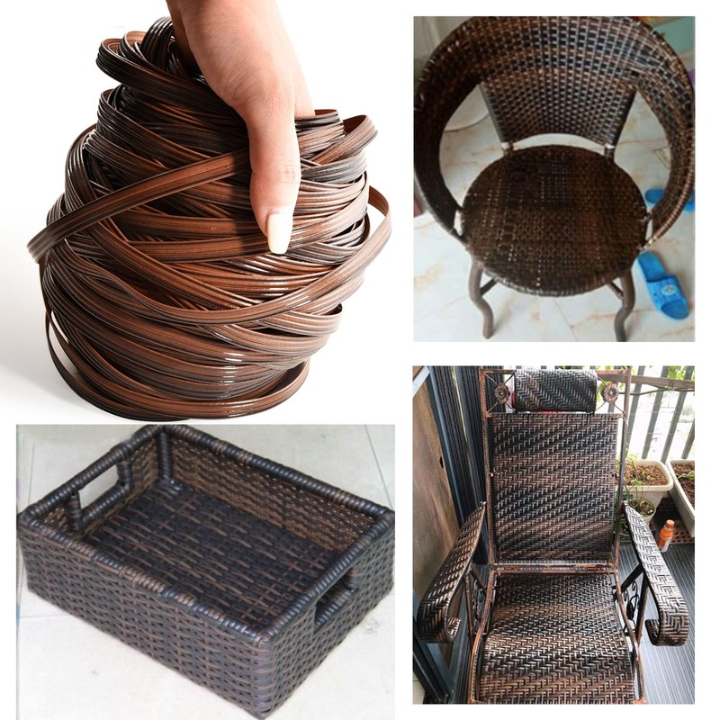 Eagles Wicker Repair Kit, 230Ft/70m Synthetic Rattan Repair Material Waterproof