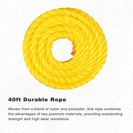 HUNTARMOR Deer Hanger, Elk Deer Hoist Pulley Lift System Rated to 700 Lbs, Gambrel for Skinning with Wear-Resistant Tangle-Free Rope, Deer Hunting Gear for Hanging Deer/Elk/Caribou