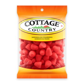 Cottage Country Marshmallow Strawberries 600g Bulk
