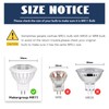 GOHDLAMP MR11 3W LED Bulbs 6-Pack - Warm White 2700K,