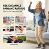CAMBIVO Sprunggelenkbandage 2 Pack, Knöchelbandage Damen und Herren, Bandage Fußgelenk