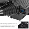 2 PCS Car Headlight Dust Covers, 100mm 4" Vehicle LED