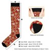 Wusikd Christmas Gingerbread Man Compression Socks for Women and Men