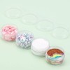 Voarge 50pcs Plastic Containers Small Empty Empty Cosmetic Containers Travel