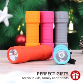 FASTPRO 10-Pack, Super Bright 100-Lumen (1W) LED Mini Flashlight Set, 30-Pieces AAA Dry Batteries are Included and Pre-Installed