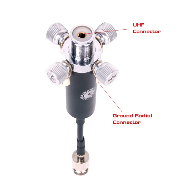 GRA-ULT01 Tripod Accessory: Quick-Connect Ground Radial System and UHF Attachment