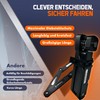 ANFIL® Folding Bicycle Lock with Combination Lock – Robust Bicycle