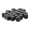 SaveSooo Blank Dice 6pcs 16mm (Black) Kids Toys DIY Fun