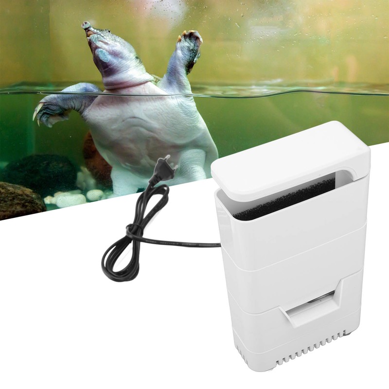 Turtle Filter Powerful 3 in 1 Water Circulation Low Water