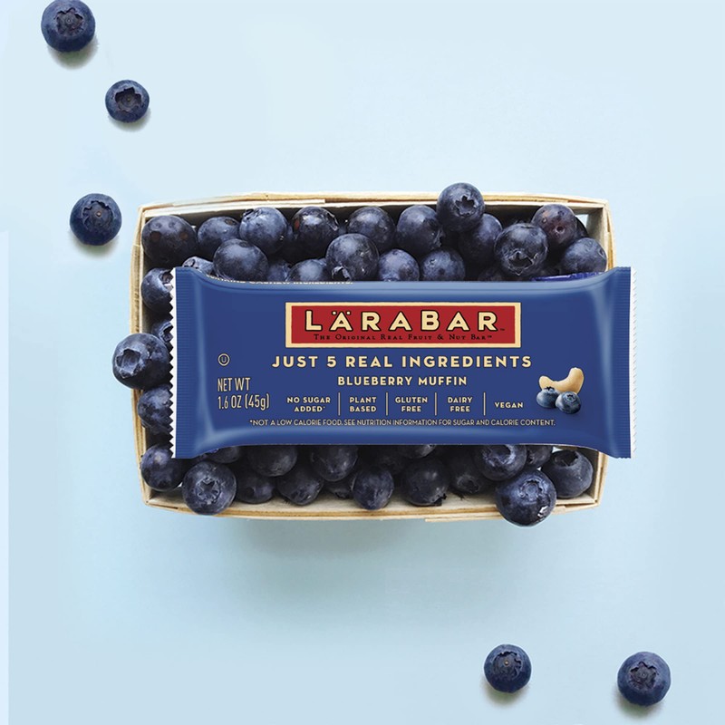 Larabar Blueberry Muffin Fruit and Nut Bars, Gluten Free and