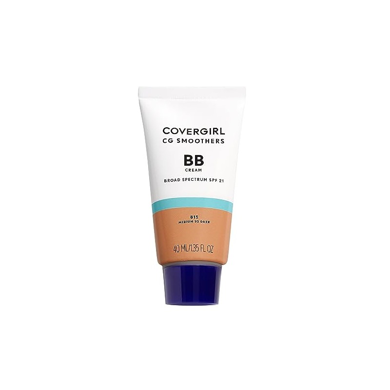 COVERGIRL SmoothersLightweight BB Cream Medium to Dark 815, 1.35 Ounce