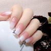ewku 240pcs Pink fake nails