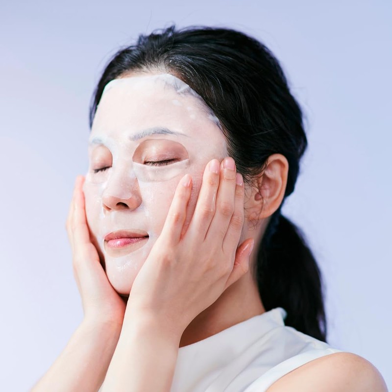 EPORASHE Platinum Face Mask (5 Pieces), Additive-Free Formulated with EGF,