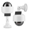 Dummy Camera Indoor & Outdoor Realistic Dome Shape Solar Security