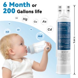 For Frigidaire 1PACK For Frigidaire FPPWFU01 PWF-1 Refrige PurePour Water &Ice Filter New