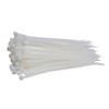 Pack of 100 Cable Ties White 380 mm x 2.5
