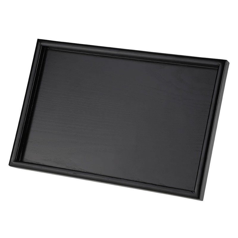 Serving Tray, Rectangle Platter Tea Tray Restaurant Trays, Solid Wood